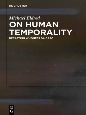 cover image of On Human Temporality